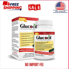 Glucocil 120CT 30-Day Blood Sugar Support Premium Formula Since 2008 New Sealed picture