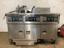 Fryer Pitco SE14-S 3 Bank Missing Filtration Parts 208-230V 3PH Tested picture