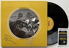 BRENDAN YATES & PAT MCRORY SIGNED TURNSTILE ‘TIME & SPACE’ VINYL RECORD LP JSA picture