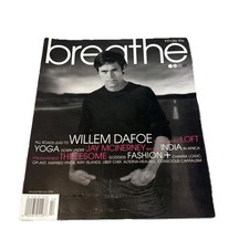 Breathe Magazine January-February 2005 Willem Dafoe Cover Good picture