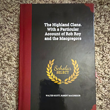 Walter Scott Robert Macgregor The Highland Clans Rob Roy Macgregor Hardcover picture