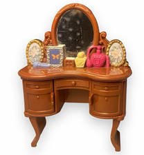 vintage Fisher-Price Loving Family Dollhouse Parents Bedroom Vanity from 2005 picture