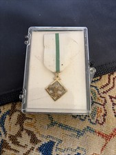 VINTAGE BSA BOY SCOUT GROUP LEADER AWARD 1/20th GOLD FILLED picture