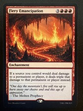 MTG Fiery Emancipation Playtest picture
