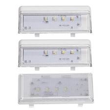 New Upgraded 3-Piece LED Light Set with Conical Lens 2Pcs W10515057&1Pc W1051505 picture