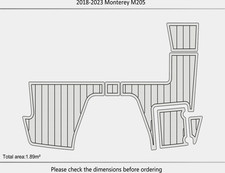 2020 Monterey M205 DuraEVA Seadek EVA Foam Boat flooring picture