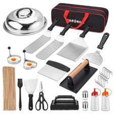 Pargrill 128 Pcs Griddle Accessories Kit Premium Flat Top Grill Accessories Set picture