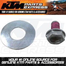 NEW OEM KTM GASGAS COUNTER SHAFT SPROCKET BOLT SCREW & SPRING WASHER 59033034044 picture
