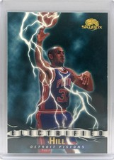 1995-96 Skybox Premium Electrified #283 Grant Hill Detroit Pistons picture