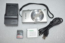 CANON POWERSHOT ELPH 180 20.0MP Digital Camera (SILVER) 8X ZOOM W/ChRG/BATT 32GB picture