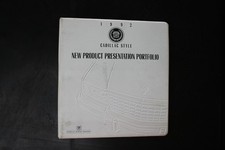 Cadillac New Product Presentation Portfolio 1992 1993 Models Dealer Training OEM picture