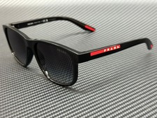 PRADA LINEA ROSSA PS 06YS 1AB09U Black Grey Gradient Men's 56 mm Sunglasses picture
