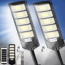GMOX 120000LM Solar Street Light Outdoor Motion Sensor with Remote Control picture