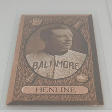 1912 Imperial International League - Tobacco C46 Noah Henline #64 (RC) picture