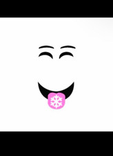Catching Snowflakes Roblox Limited Face picture