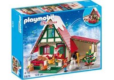 PLAYMOBIL  5976 SANTA'S HOME ELF CHRISTMAS SANTA HOUSE - NIB picture