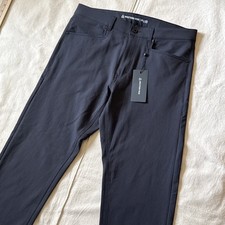 Western Rise Diversion Pants Slim Fit Charcoal Gray Mens 33x30 Stretch Performe picture