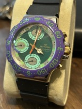 PRYNGEPS CHRONO JAMAICA ALARM Vintage 40mm New Battery Fully Functional Mint  picture