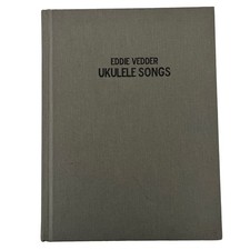 EDDIE VEDDER 1st Edition ( 023 printed) DELUXE Ukulele Songs Hardcover Book w/CD picture
