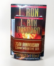 L Ron Hubbard Dianetics 75th Anniversary Commemorative 3 Book Set FACTORY SEALED picture