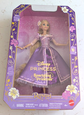 Mattel Disney Princess Sparkling Princess Rapunzel Tangled Fashion Doll NEW picture