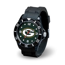 Green Bay Packers Men's Black watch - Packers Gifts for Men - NFL Spirit Watch picture