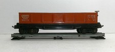 O-Gauge Lionel Vintage Pre WWII #2812 Orange Gondola 1938-42 Lot #596 picture
