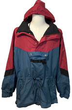 Vtg. Sport Vert by Boulder Gear L SKI SNOW BOARD  Hooded Windbreaker Pullover picture