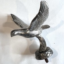 Antique Pigeon In Flight #8 Car Hood Mascot Radiator Cap Ornament Flying Bird picture