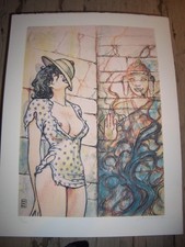 Art print 2 - Milo Manara - signed numbered - signed art print - poster picture