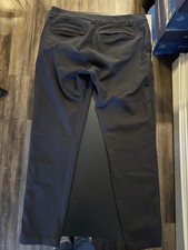 Men's Black Lululemon ABC Slim Fit Trouser 33/32  picture