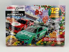 2025 Lionel Racing Advent Calendar w/ 12 1:64 Nascar Diecast picture