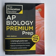 Princeton Review AP Biology Premium Prep, 28th Edition : 6 Practi picture
