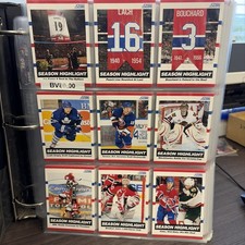2010-11 Score Hockey Complete Set 1-500 In Binder picture