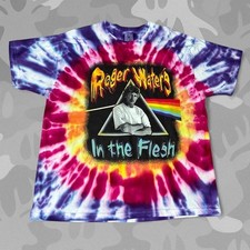 Vintage 1999 Roger Waters In The Flesh Tour Tie Dye T Shirt XL picture