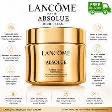 Lancome Absolue Rich Cream 60ml 2oz Face Moisturiser Authentic New Sealed Box picture
