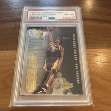 1999 UD Century Legend Generations Michael Jordan Kobe Bryant PSA 8 Bulls HOF picture