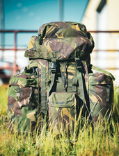 Surplus, British Military PLCE DPM Woodland Rucksack, Frame, Long Back Version picture
