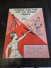 Vintage 1954  Hobbies & Fun for The Whole Family, Kramer Bros. Hobby Catalog picture