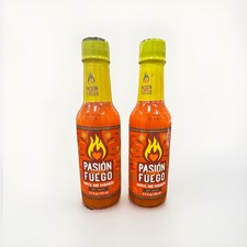 Pasión Por El Fuego Papaya And Habanero Hot sauce 5.1 ounces 2 Pack -D.R. Import picture