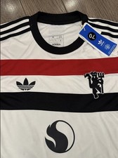 Adidas Manchester United Marcus Rashford #10 Soccer Jersey – White – Size M picture