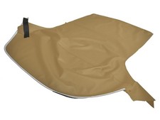 Fits 1958-1962 Volkswagen Beetle Soft Top Pinpoint Tan Top Only picture