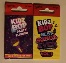 *2 Pack* YOTO Audio Card Kidz BOP Party Playlist & Best Songs Even Vol. 1 picture