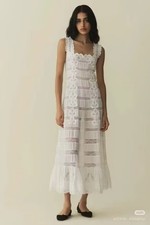 2025 New DOEN Women's Fashion Heavy Industry Embroidered Dress Xs S M L picture