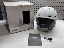 Smith Optics Mirage Ski Snow Helmet in Matte White Size Medium. Mint in Open Box picture