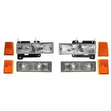 Headlight Assembly for Chevy C1500 K1500 1990-1993 picture