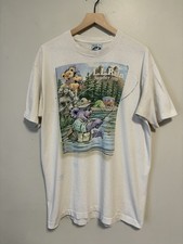 Vintage 90s Grateful Dead L.L. Rain Double-Sided Liquid Blue T Shirt Size XL picture