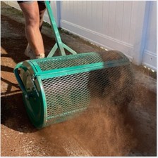 Landzie Lawn & Garden Spreader for Compost, Peat Moss, Top Soil, Mulch, and More picture