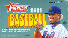 2021 Topps Heritage High Number Baseball Factory Sealed Hobby Box picture