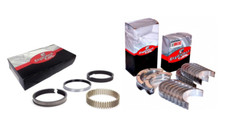Moly Pistons Rings w/ Main & Rods Bearings for 2005-2014 Chevrolet LS2 6.0L picture